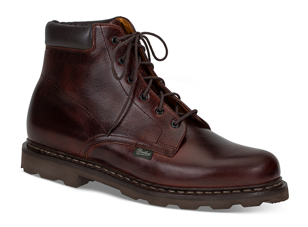 Skolett Bergerac 116203 - Størrelse Størrelse 41,5 | Paraboot | Boots | Herresko i Semsket skinn | Brun