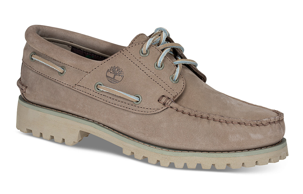TB0A298Q Lug boatshoe - Størrelse 45 | Timberland | Seilersko | Herresko i Nubuck | Grå