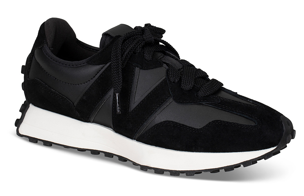 New Balance 327 Sneaker Sort | New Balance | | Herresko i Glatt skinn/semsket