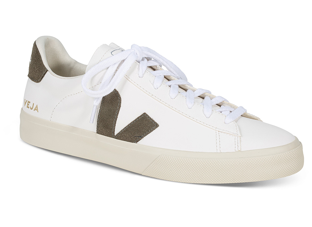 Veja Campo CP052347 H - Størrelse 45 Sneaker | Herresko i Tekstil | Hvit