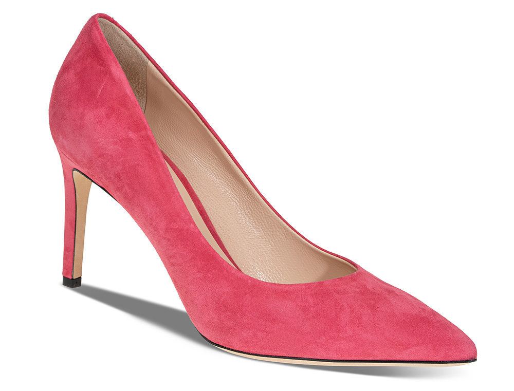 Pumps Pumps 1606 rosa semsket - Størrelse 41 Lille Vinkel Sko | Damesko i Semsket skinn