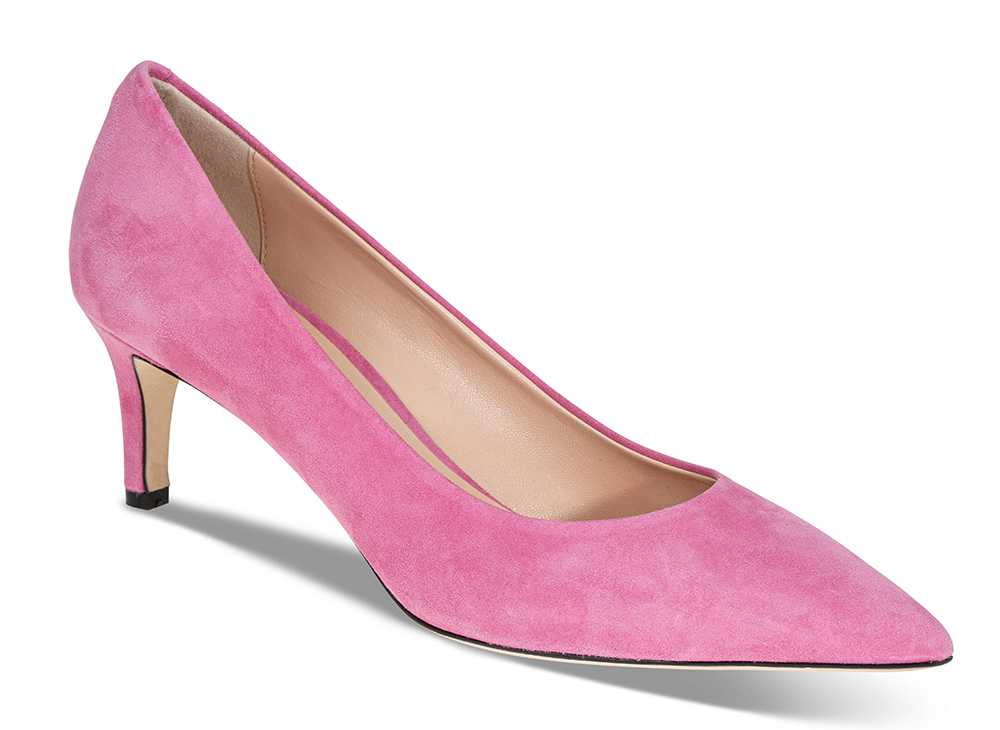 Pumps Pumps E08 rosa - Størrelse 42 Lille Vinkel Sko | Damesko i Semsket skinn