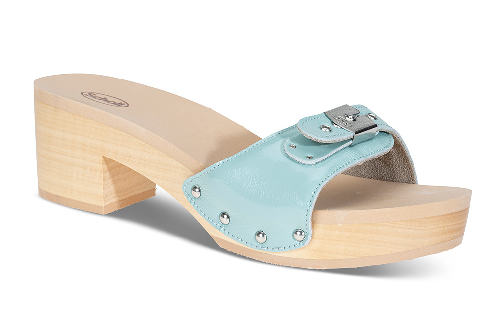 Pescura Ibiza green - Størrelse 40 | Scholl | | Damesko i Skinnlakk | Grønn