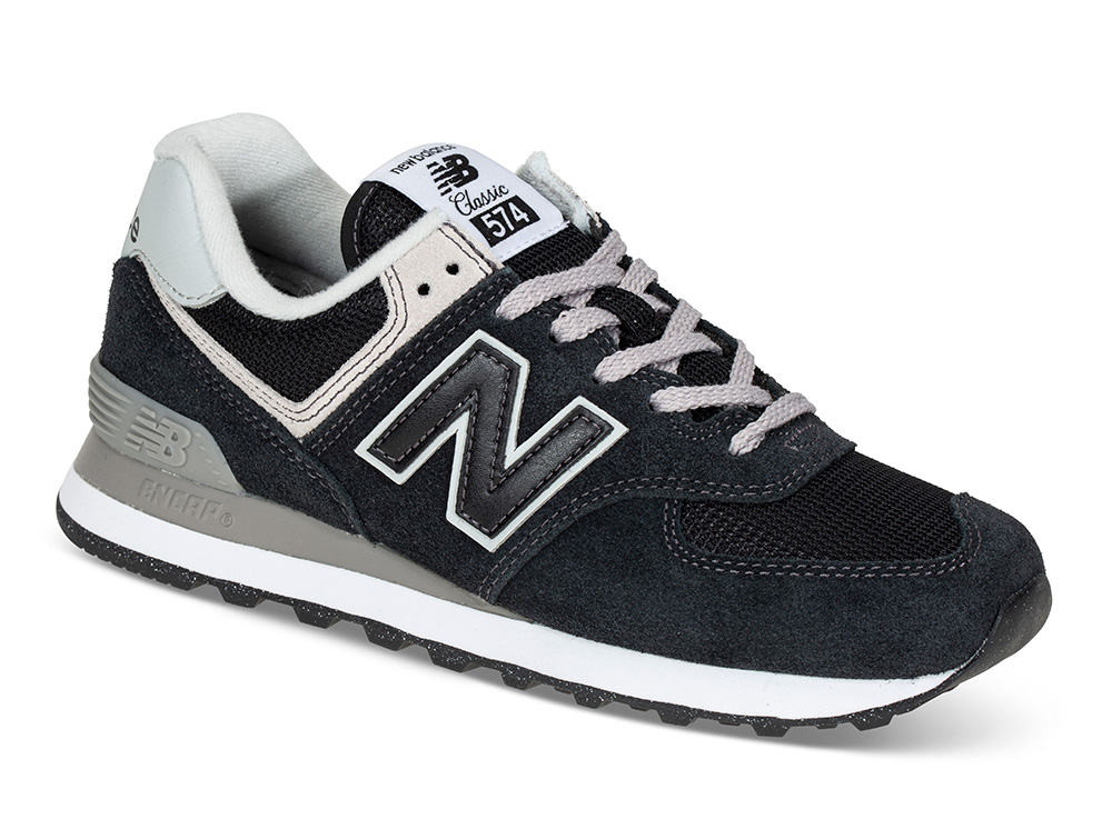 Sneakers WL574EVB - Størrelse Størrelse 37,5 | New Balance | | Damesko i Tekstil og skinn | Sort