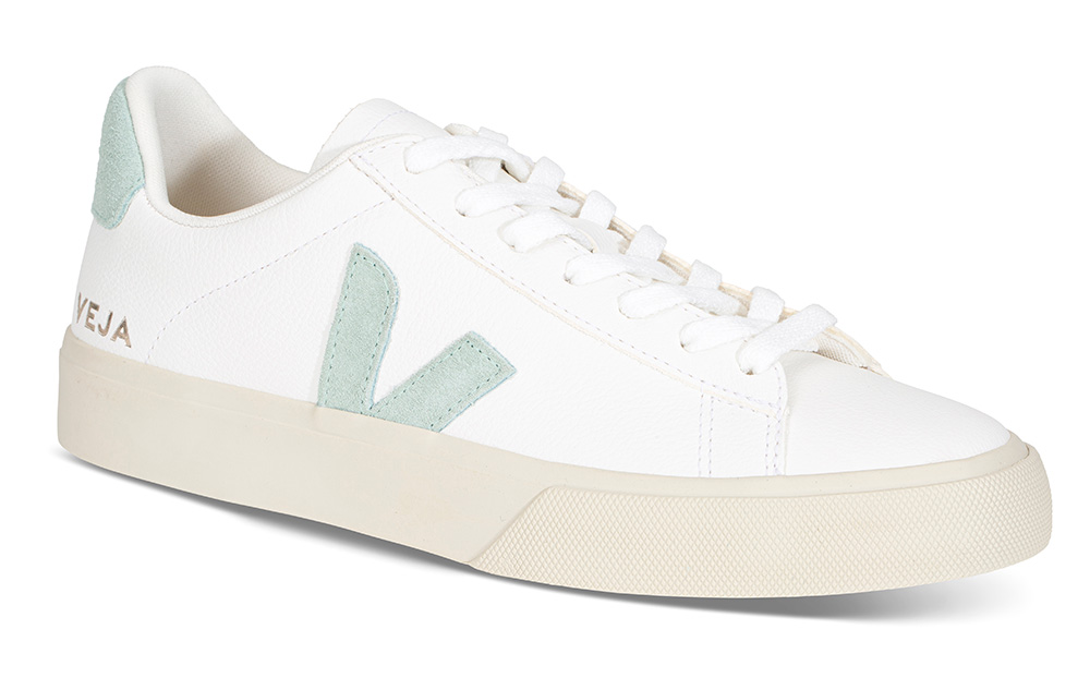 Veja Campo CP0502485 matcha - Størrelse 39 Sneaker | Damesko i Tekstil | Hvit