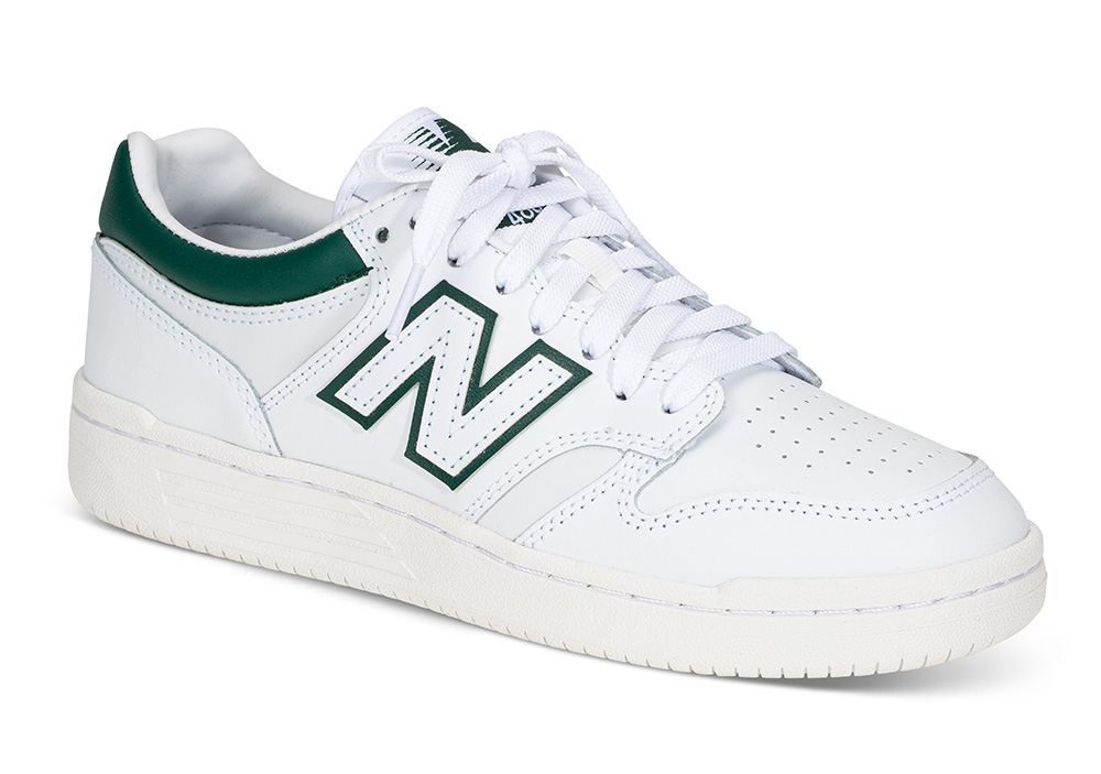 Sneakers BB480LGT - Størrelse Størrelse 39,5 | New Balance | | Damesko i Kunstmateriale | Hvit