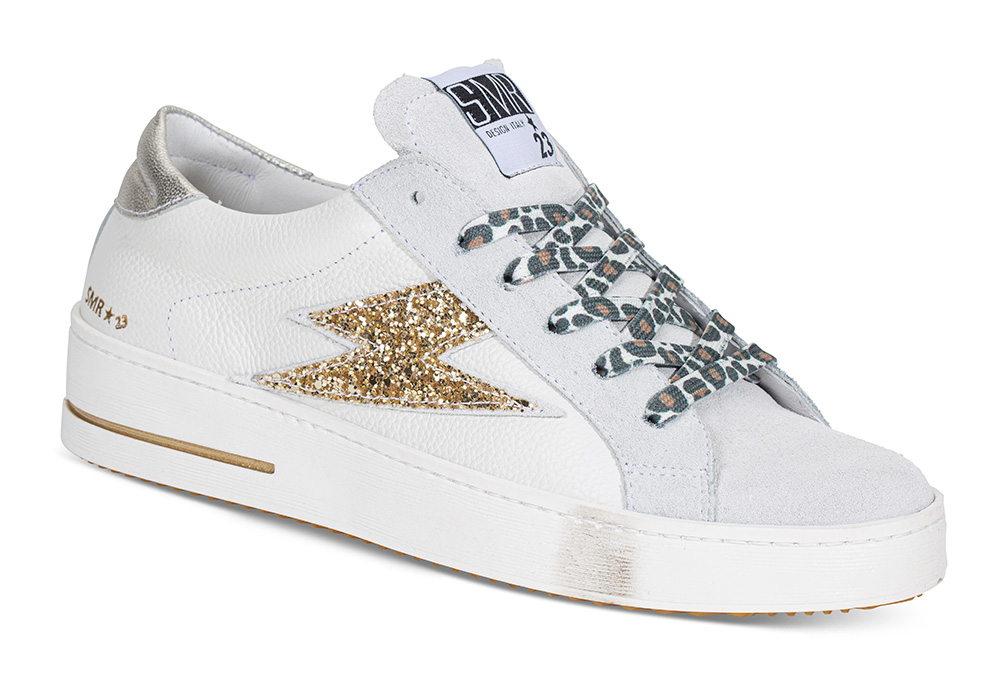 Sneakers Maya 10283 - Størrelse 37 | SMR23 | Sneakers | Damesko i Glatt skinn | Hvit