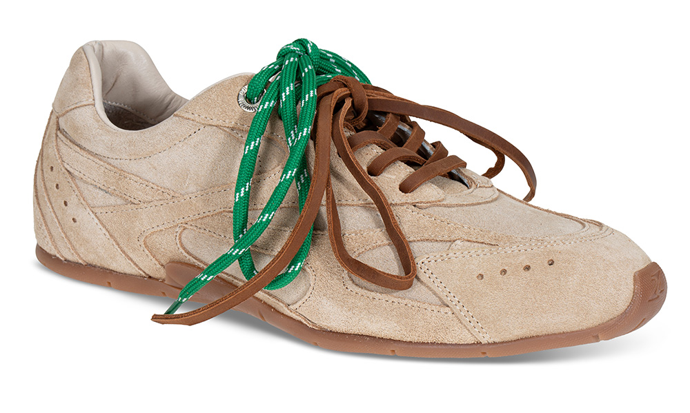 Sneakers Bronx 66647 beige - Størrelse 37 | Bronx | | Damesko i Semsket skinn
