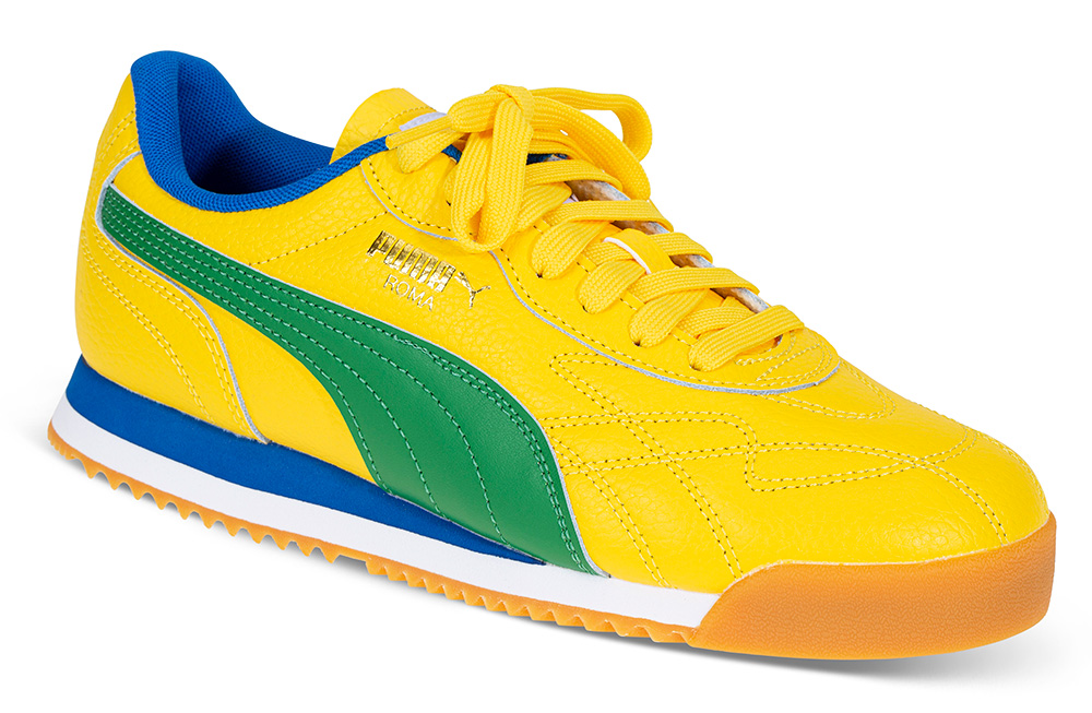 Puma Sneakers Roma Anniversario gul - Størrelse Størrelse 38,5 | Damesko i Glatt skinn