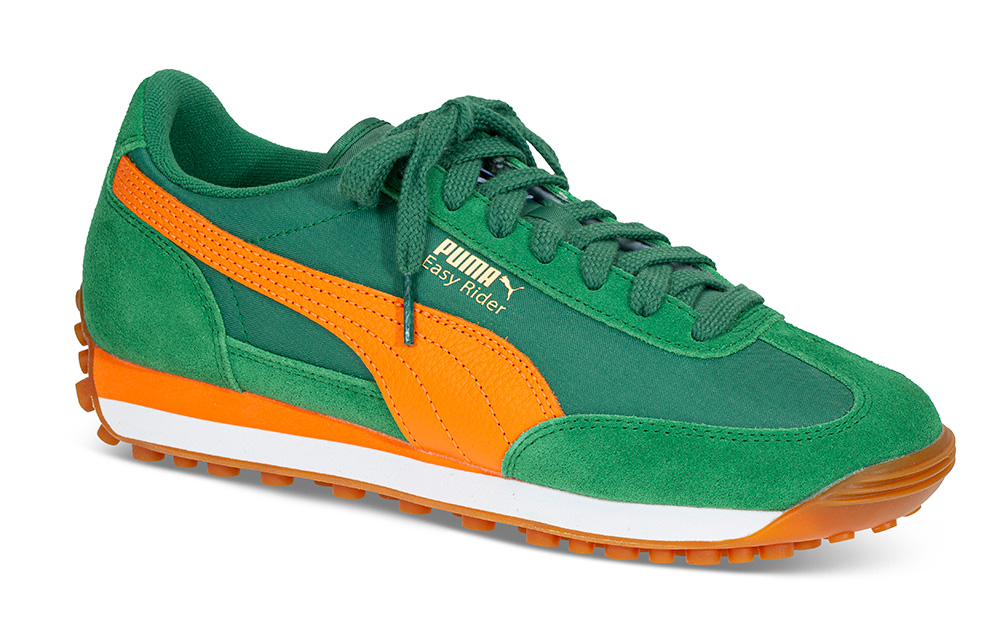 Puma Sneakers Easy Rider Vintage Størrelse 399028 - Størrelse 40 | Damesko i Glatt skinn | Grønn