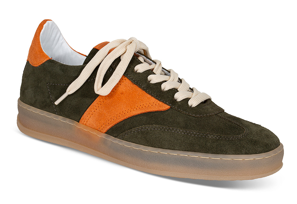 Sneakers Sneakers T9Størrelse 41Størrelse 44 - Størrelse 41 Lille Vinkel Sko | Damesko i Semsket skinn | Grønn