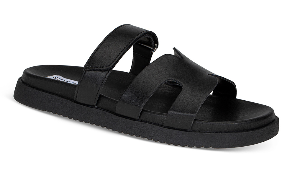 Sandal Missile sort - Størrelse 36 | Steve Madden | Sandaler | Damesko i Glatt skinn