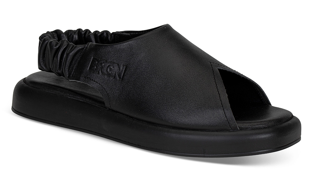 Sandal Sommerdis Størrelse 380Størrelse 39 - Størrelse 39 | BRGN | Sandaler | Damesko i Glatt skinn | Sort