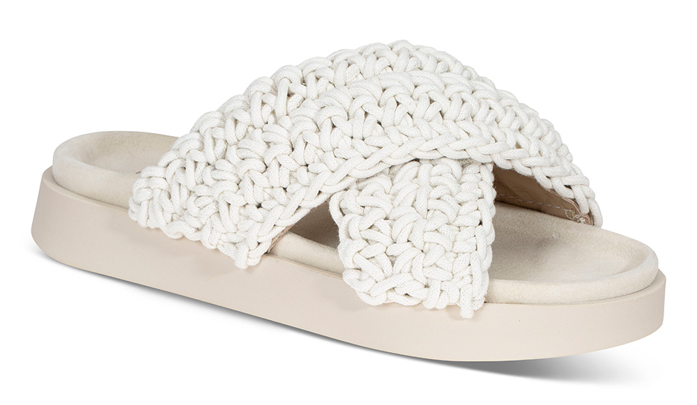 Inuikii Woven 7010Størrelse 45 - Størrelse 39 | Inuikii | Sandaler | Damesko i Glatt skinn/semsket | Ergonomisk formet såle | Beige
