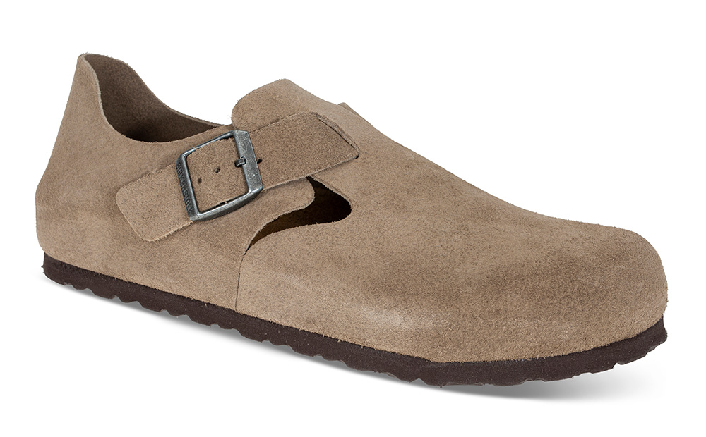 Birkenstock | London 1010504 beige - Størrelse 39 | Damesko i Semsket skinn