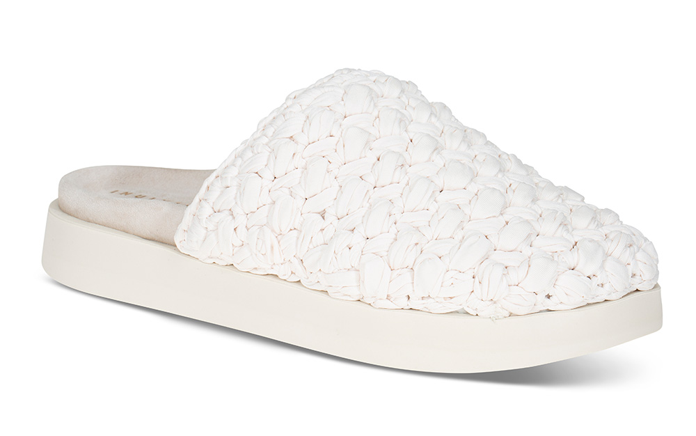 Inuikii Knitted Clog offwhite - Størrelse 38 | Inuikii | Sandaler | Damesko i Tekstil/semsket