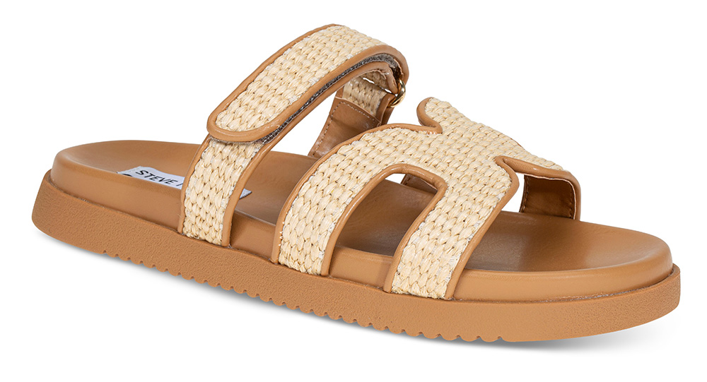 Sandal Missile raffia - Størrelse 38 | Steve Madden | Sandaler | Damesko i Glatt skinn | Brun