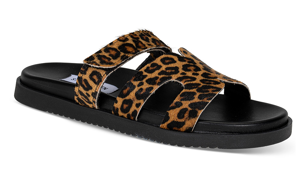 Sandal Missile leopard - Størrelse 40 | Steve Madden | Sandaler | Damesko i Glatt skinn | Brun