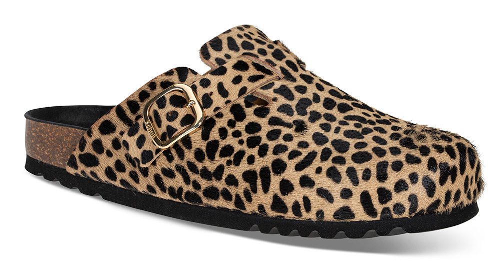 Sandal Fae F32181850 leopard - Størrelse 37 | Scholl | Sandaler | Damesko i Pels | Brun