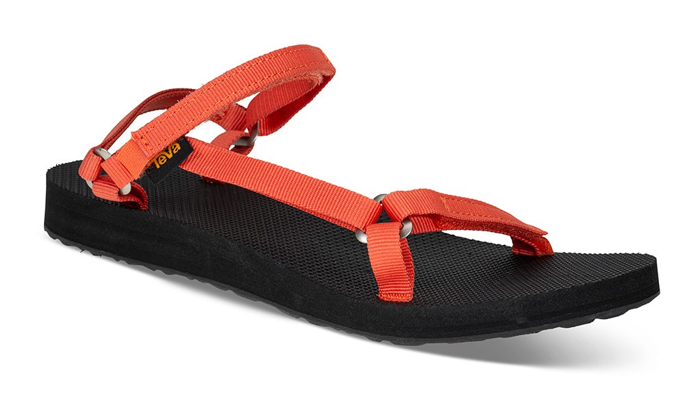 Original Universal Slim korall - Størrelse 39 | Teva | | Damesko i Tekstil | Oransje