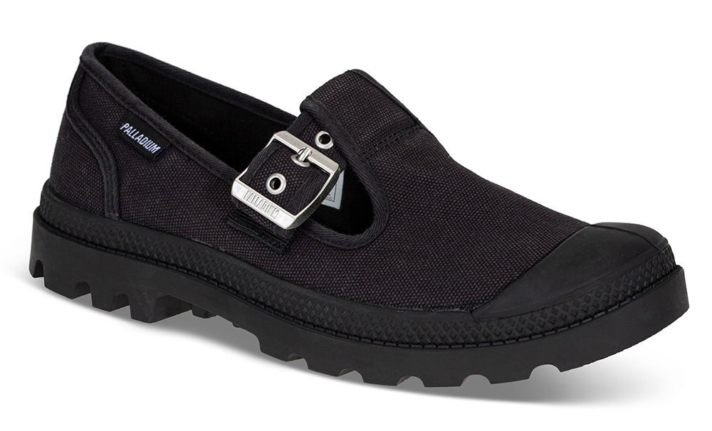 Casual Mary Jane 9Størrelse 4475 - Størrelse 40 | Palladium | | Damesko i Tekstil | Sort