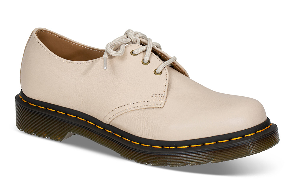 Dr. Martens 1461beige Virginia - Størrelse 40 Snøresko | Damesko i Glatt skinn | Offwhite