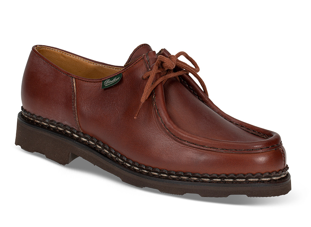 Michael 715603 marron herre - Størrelse Størrelse 44,5 | Paraboot | | Herresko i Glatt skinn | Brun