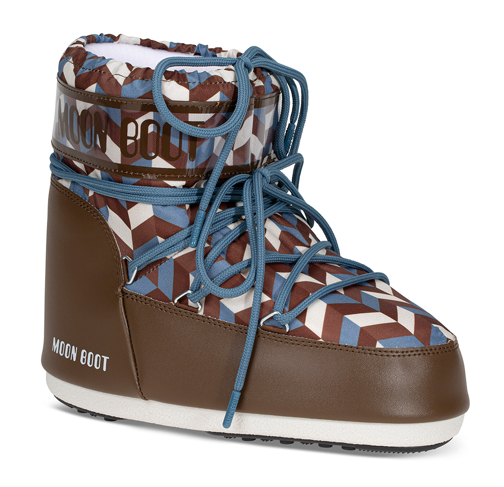 Moon Boot MB Low Optical - L Vintersko | Damesko i Tekstil | Brun