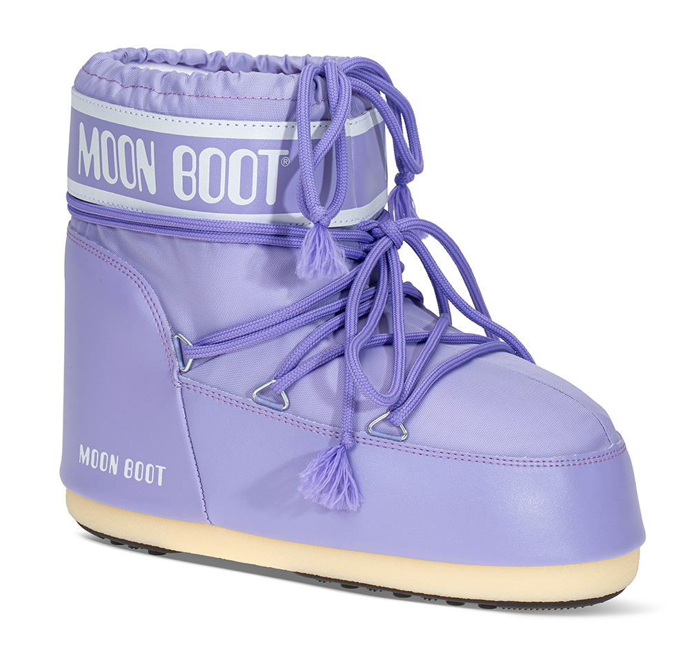 Moon Boot MB ICON Low - S Vintersko | Damesko i Tekstil | Lilla