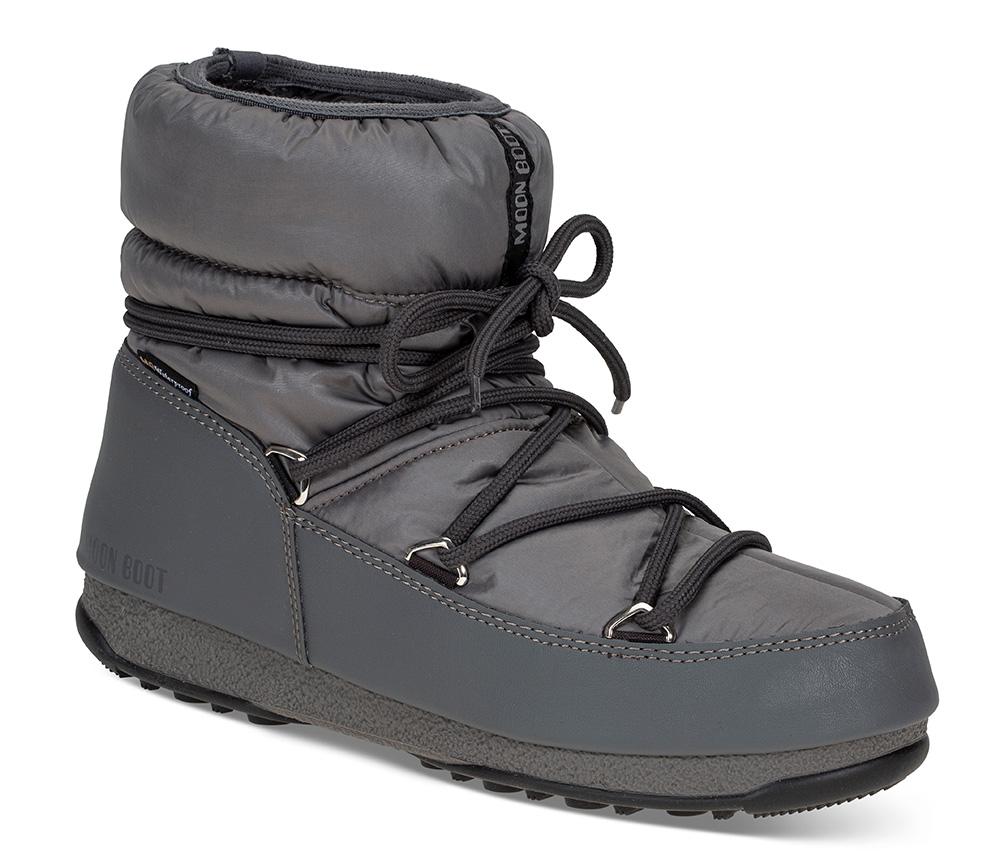 Moon Boot Vannavvisende vintersko MB Low Nylon - Størrelse 38 Vintersko | Damesko i Tekstil | Grå