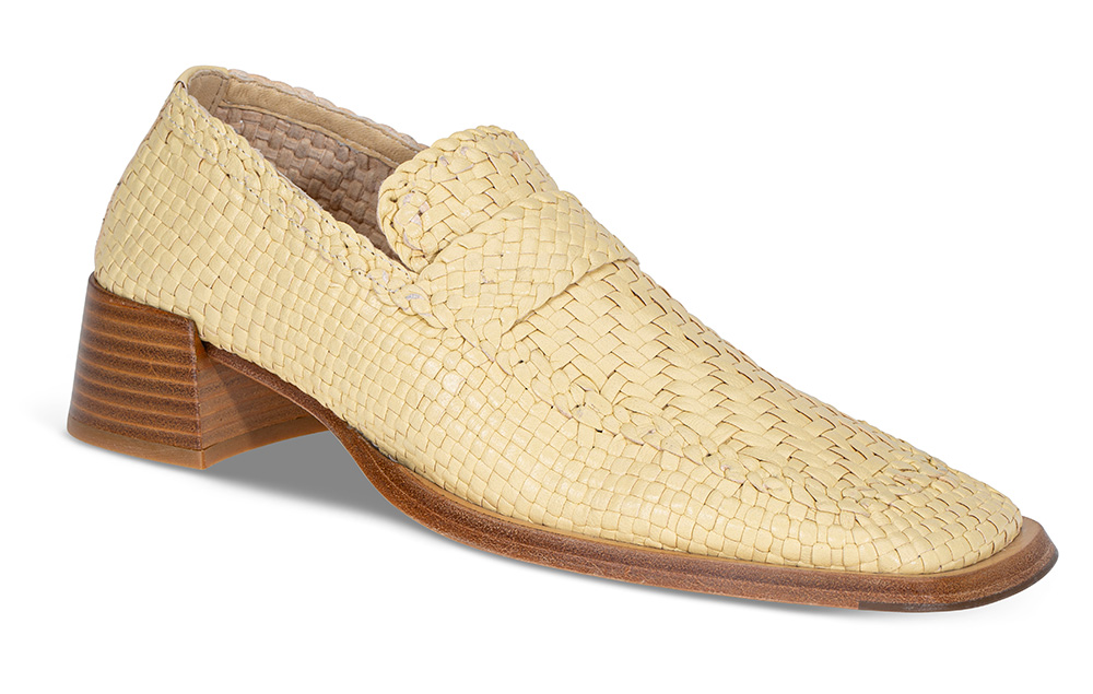 Loafer Ligia gulbeige - Størrelse 37 | Miista | | Damesko i Glatt skinn