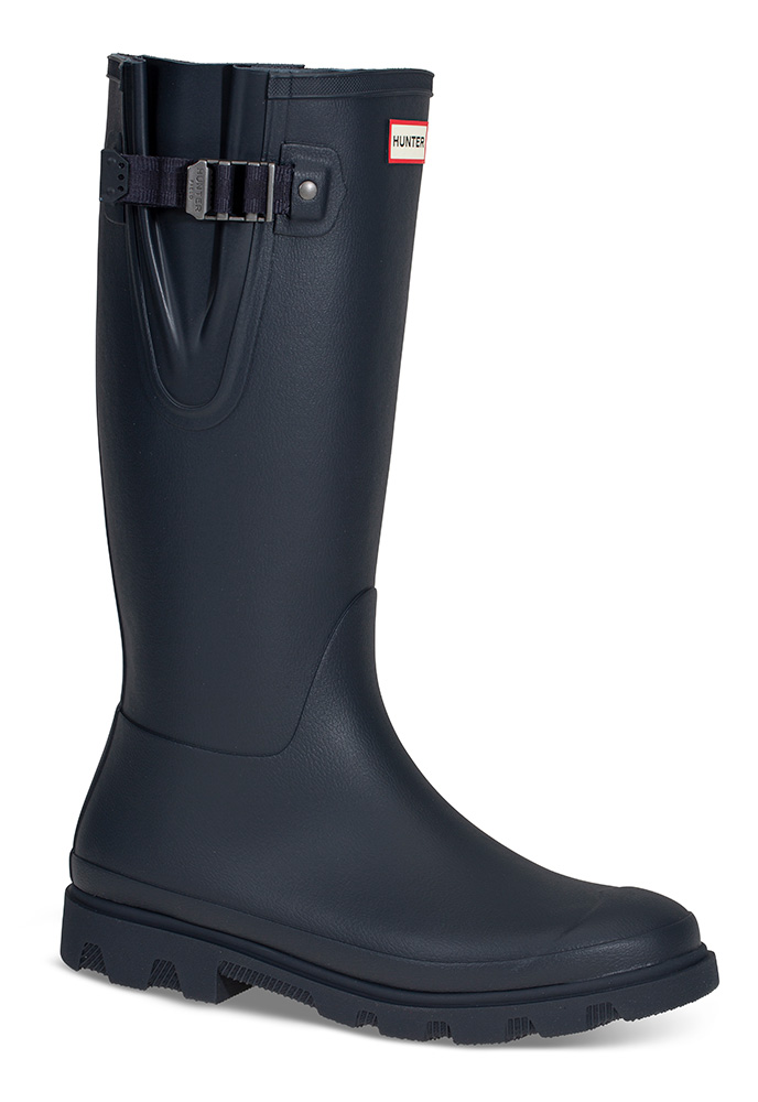Downpour Adjustable HFRU0003251 herre blå - Størrelse 45 | Hunter | | Herresko i Gummi