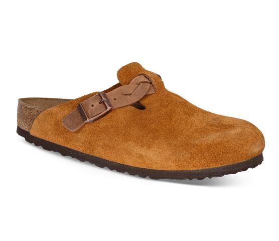 【値下げ】 CLARKS Wallabee,BIRKENSTOCK Boston Boston Braided mink 1026665 | Lille Vinkel Sko