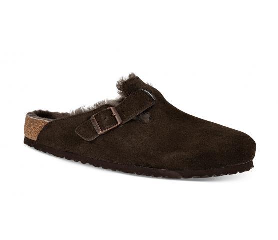 birkenstock boston fur lined