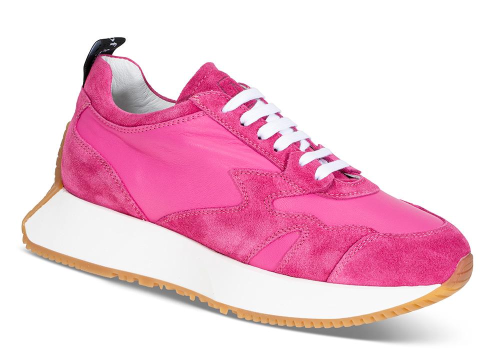 Rosa hotsell skinn sneakers